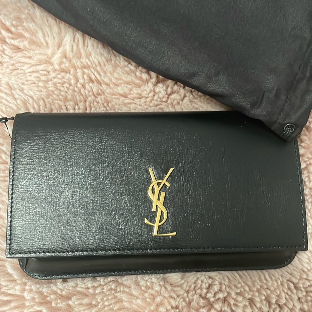YSL black cross body